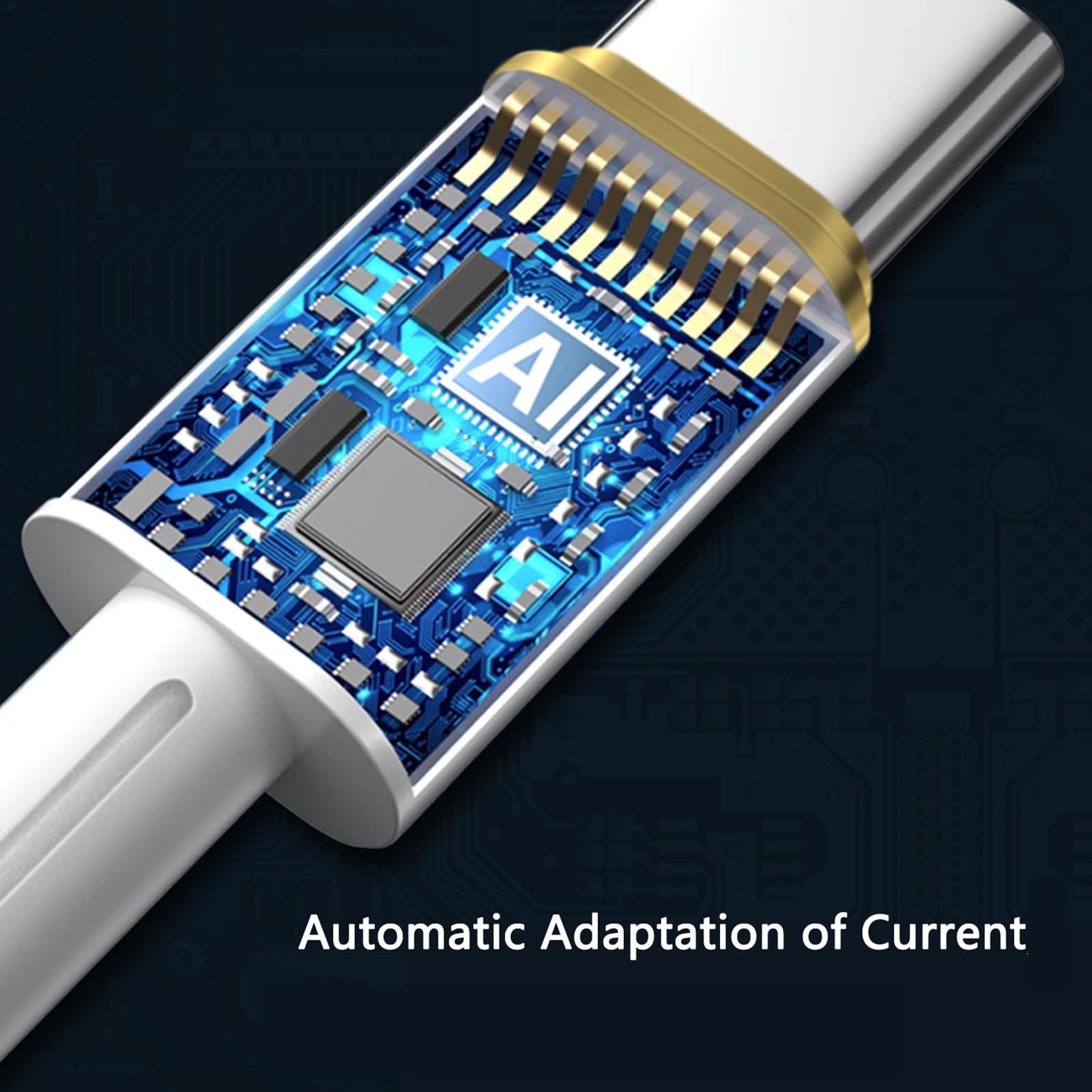 USB C 充电线，全新 USB C 转 USB C 线（3.3 英尺，1 件装），100W(5A)，适用于 iPhone 15/15 Pro/15 Plus/15 Pro Max、iPad Mini 6/ Pro 2021、iPad Air 4、MacBook Pro 2020，三星 Galaxy S23