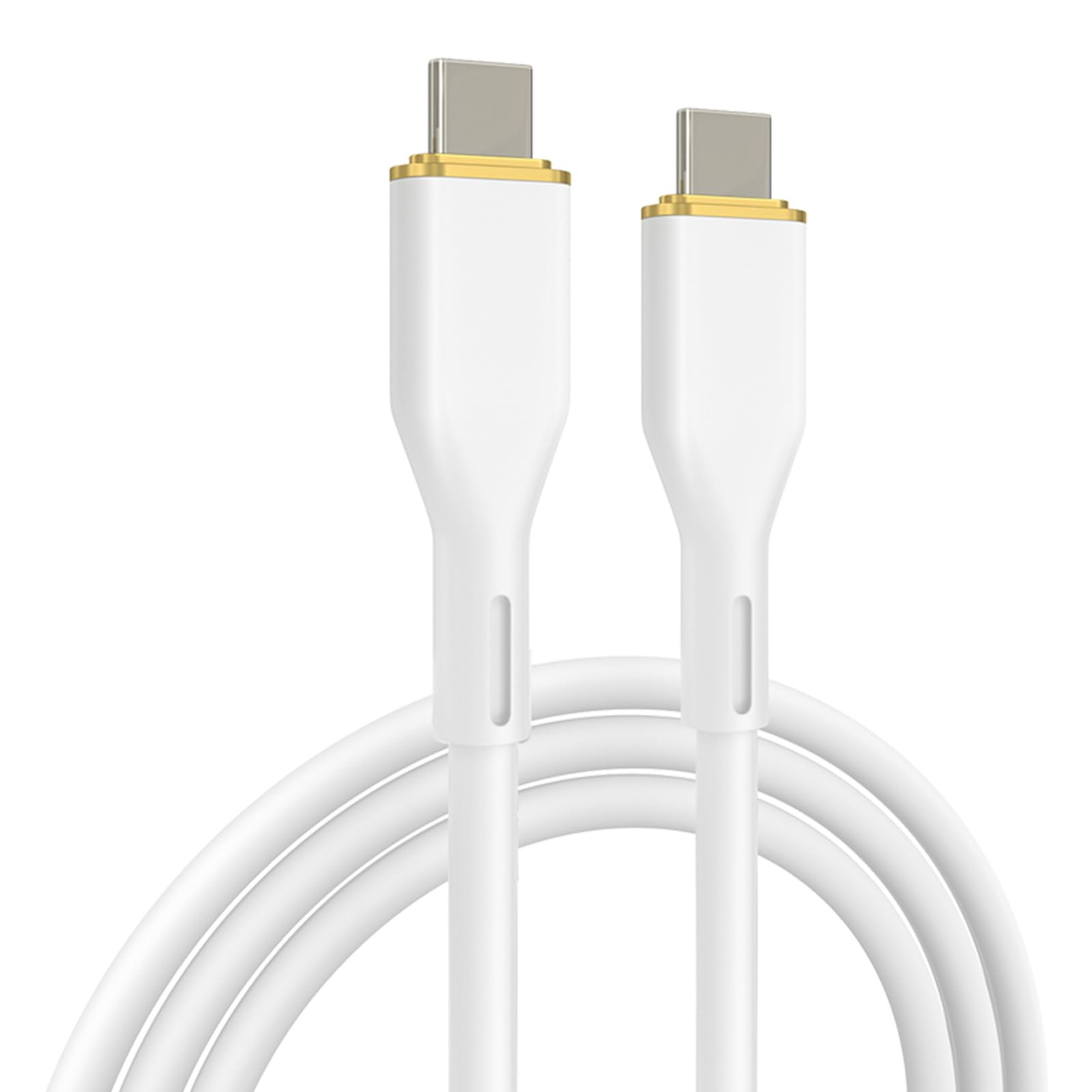 USB C 充电线，全新 USB C 转 USB C 线（3.3 英尺，1 件装），100W(5A)，适用于 iPhone 15/15 Pro/15 Plus/15 Pro Max、iPad Mini 6/ Pro 2021、iPad Air 4、MacBook Pro 2020，三星 Galaxy S23(图5)